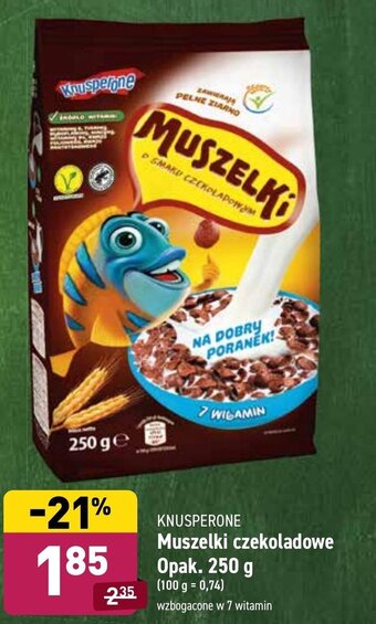 ALDI Muszelki czekoladowe 250g oferta