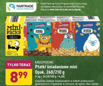 ALDI Płatki śniadaniowe mini 210-260g oferta