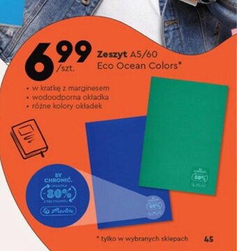 Zeszyt A5/60 Eco Ocean Colors*