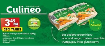 Biedronka Bulion warzywny Culineo, 120 g oferta