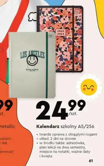 Biedronka Kalendarz szkolny A5/256 oferta