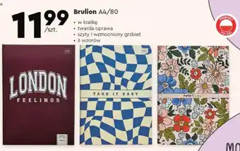 Biedronka Brulion A4/80 oferta