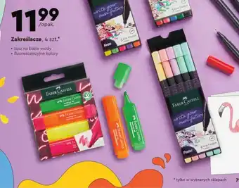 Biedronka Zakreślacze, 4 szt.* oferta
