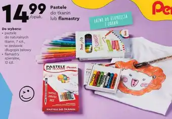Biedronka Pastele do tkanin lub flamastry oferta