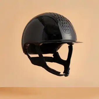 Decathlon Kask jeździecki dla dzieci i dorosłych 520 glossy oferta