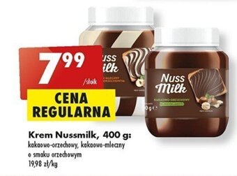 Biedronka Krem Nussmilk, 400 g oferta