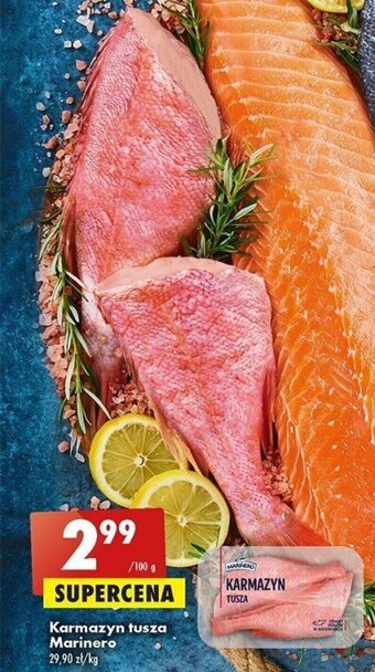 Biedronka Karmazyn tusza Marinero 100 g oferta
