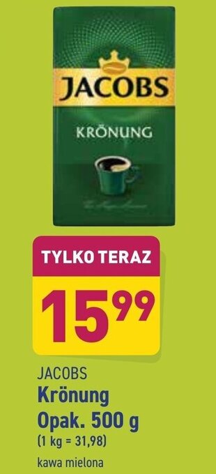 ALDI Jacobs Kronung kawa mielona 500g oferta