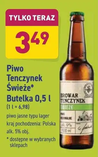 ALDI Piwo Tenczynek 500ml oferta