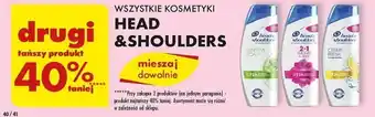 Biedronka WSZYSTKIE KOSMETYKI HEAD&SHOULDERS oferta