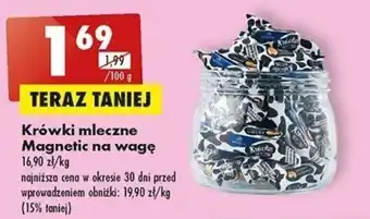 Biedronka Krówki mleczne Magnetic na wagę 100 g oferta