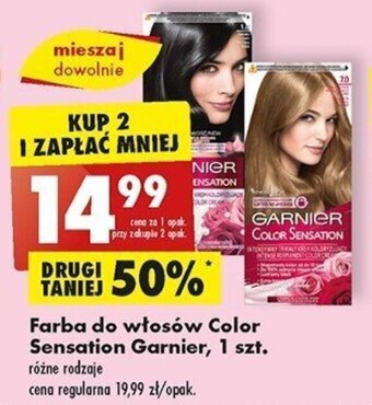 Biedronka Farba do włosów Color Sensation Garnier, 1 szt. oferta