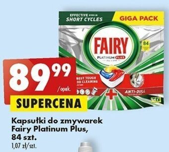 Biedronka Kapsułki do zmywarek Fairy Platinum Plus, 84 szt. oferta