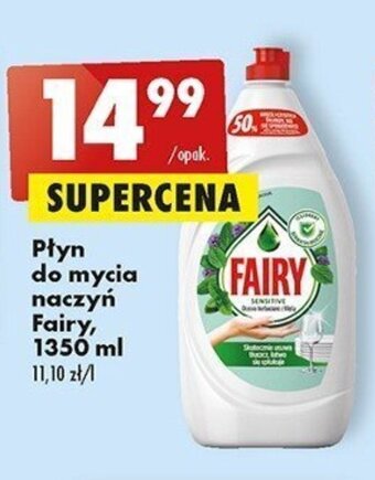 Biedronka Płyn do mycia naczyń Fairy, 1350 ml oferta