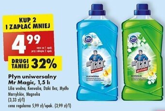 Biedronka Płyn uniwersalny Mr Magic, 1,5 l oferta