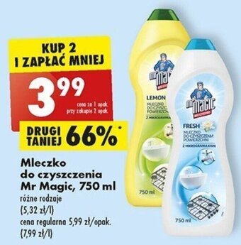 Biedronka Mleczko do czyszczenia Mr Magic, 750 ml oferta