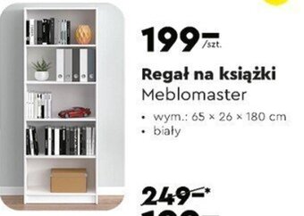 Biedronka Regał na książki Meblomaster oferta