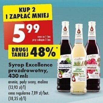 Biedronka Syrop Excellence prozdrowotny, 430 ml oferta