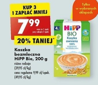 Biedronka Kaszka bezmleczna HiPP Bio, 200 g oferta