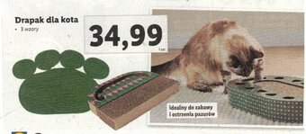 Lidl Drapak dla kota oferta