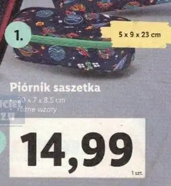 Lidl Piórnik saszetka oferta