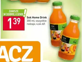 Stokrotka Market Sok Home Drink 300 ml oferta