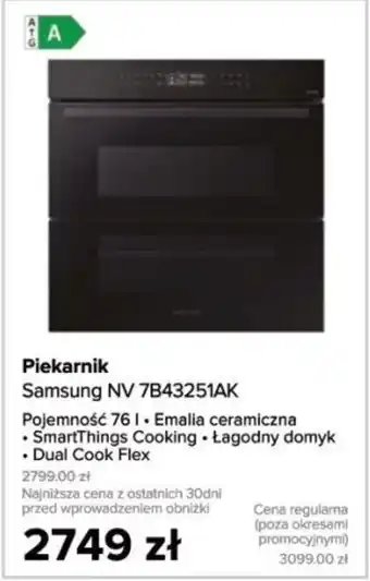 Max Elektro Piekarnik Samsung NV 7B43251AK oferta