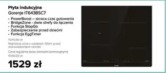 Max Elektro Płyta indukcyjna Gorenje IT643BSC7 oferta