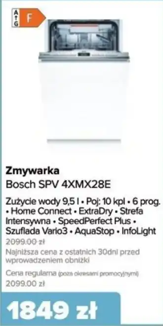 Max Elektro Zmywarka Bosch SPV 4XMX28E oferta