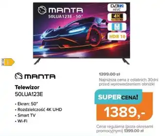 Max Elektro MANTA Telewizor 50LUA123E oferta
