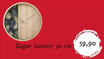 Agata Meble Zegar ścienny 30 cm oferta