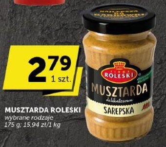Groszek MUSZTARDA ROLESKI 175g oferta