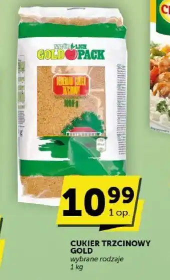 Groszek CUKIER TRZCINOWY GOLD 1 kg oferta