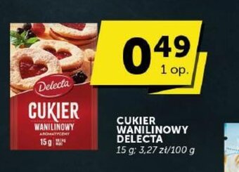 Groszek CUKIER WANILINOWY DELECTA 15g oferta