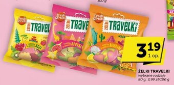 Groszek ŻELKI TRAVELKI 80 g oferta