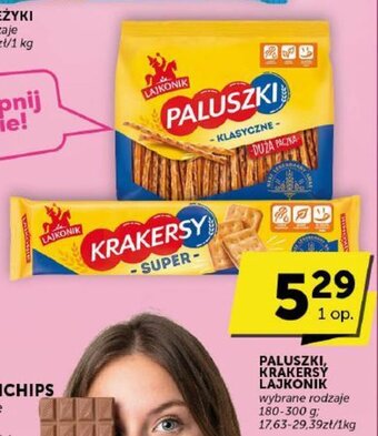 Groszek PALUSZKI, KRAKERSY LAJKONIK 180-300g oferta