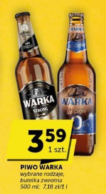 Groszek PIWO WARKA 500 ml oferta