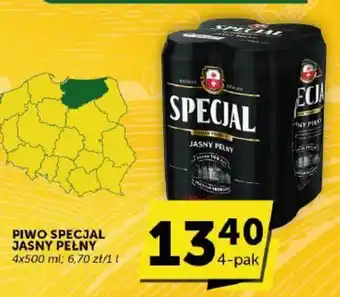 Groszek PIWO SPECJAL JASNY PEŁNY 4x500 ml oferta