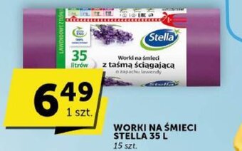 Groszek WORKI NA ŚMIECI STELLA 35 L 15 szt. oferta