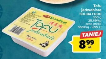 Carrefour Tofu jedwabiste SOLIDA FOOD 350g oferta