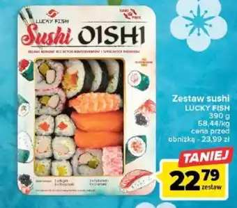 Zestaw sushi LUCKY FISH 390g