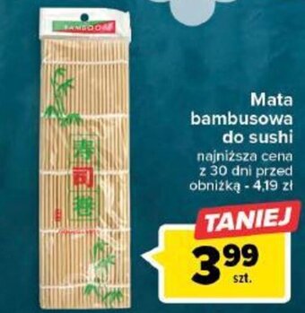 Carrefour Mata bambusowa do sushi oferta