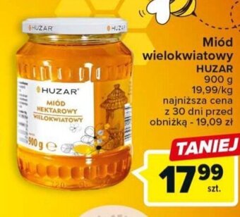 Carrefour Miód wielokwiatowy HUZAR 900 g oferta