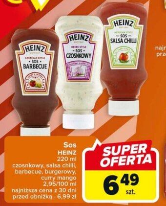 Carrefour Sos HEINZ 220ml oferta