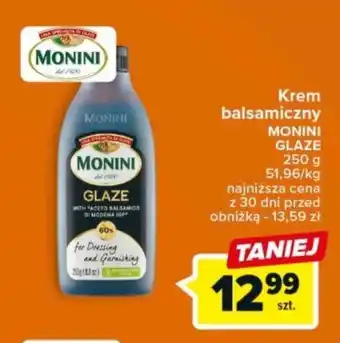 Carrefour Krem balsamiczny MONINI GLAZE 250g oferta