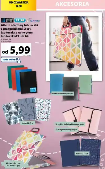 Lidl Teczka a4 oferta