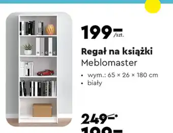 Biedronka Regał na książki Meblomaster oferta