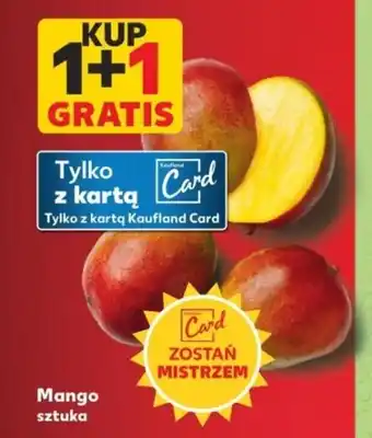 Kaufland Mango sztuka KUP 1+1 GRATIS oferta