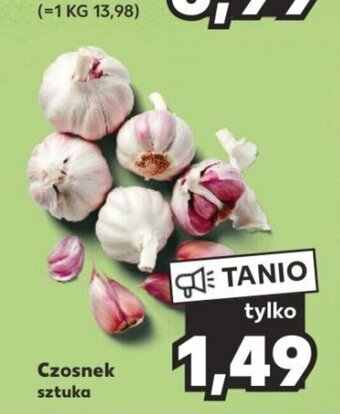 Kaufland Czosnek sztuka oferta