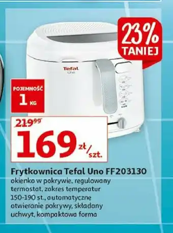 Auchan Frytownica ff203130 biała 1 SZT oferta